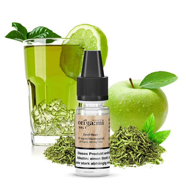 ORIGAMI by Kapka's Flava Devil Heart Nikotinsalz Liquid 20mg/ml