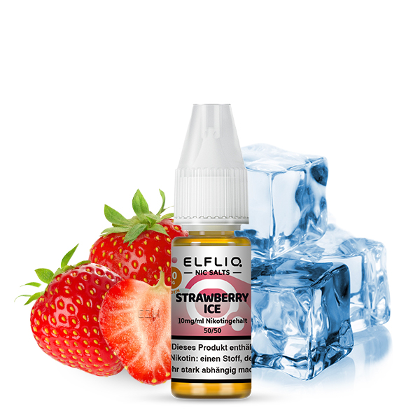 ELFLIQ STRAWBERRY ICE Nikotinsalz Liquid 10mg/ml