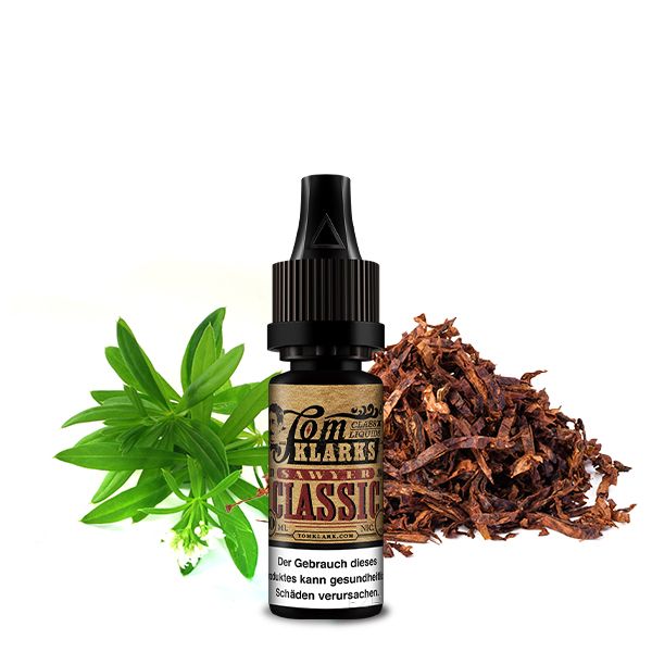 TOM KLARK Tom Sawyer Classic Liquid mit Nikotin 3mg/ml - 10ml