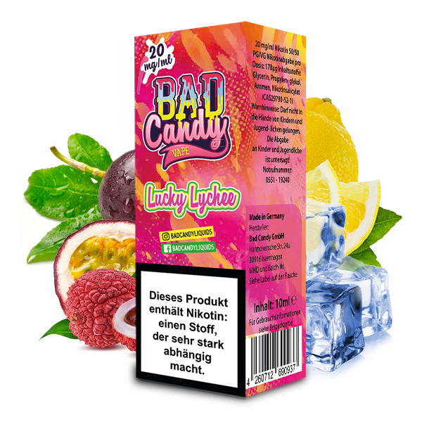 BAD CANDY Lucky Lychee 20mg/ml Liquid 10ml