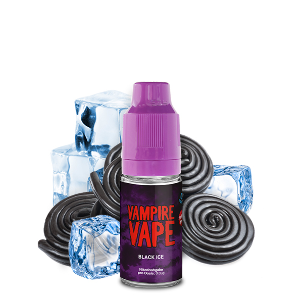 VAMPIRE VAPE - Black Ice Liquid 10ml 0mg