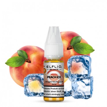 ELFLIQ PEACH ICE Nikotinsalz Liquid 10mg/ml