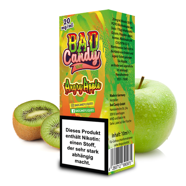 BAD CANDY Angry Apple 20mg/ml Liquid 10ml