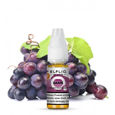 ELFLIQ GRAPE Nikotinsalz Liquid 10mg/ml