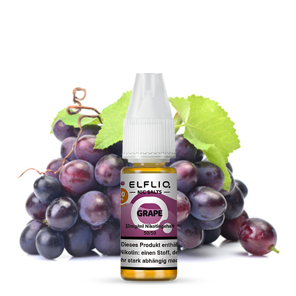 ELFLIQ GRAPE Nikotinsalz Liquid 10mg/ml