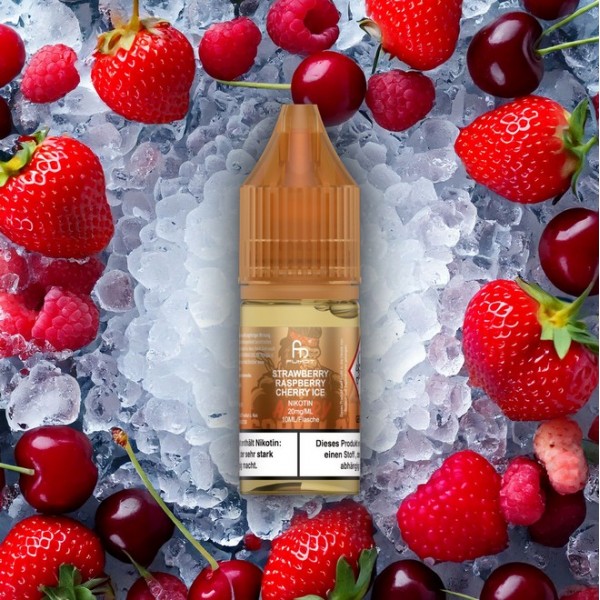 RandM Tornado 7000 Liquid mit Nikotin Strawberry Raspberry Cherry Ice 20mg/ml