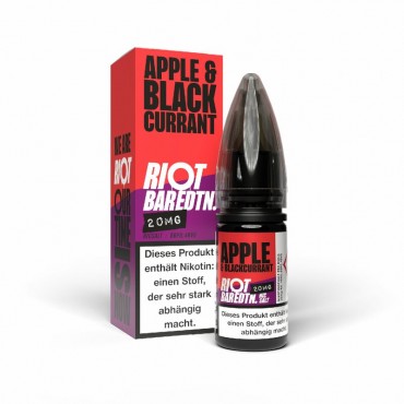 RIOT SQUAD Bar Edition APPLE & BLACKCURRANT 20mg/ml - 10ml