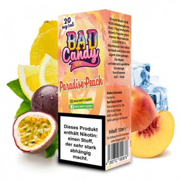 BAD CANDY Paradise Peach 20mg/ml Liquid 10ml