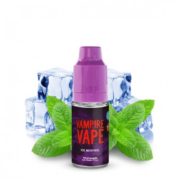VAMPIRE VAPE - Ice Menthol Liquid 10ml 0mg