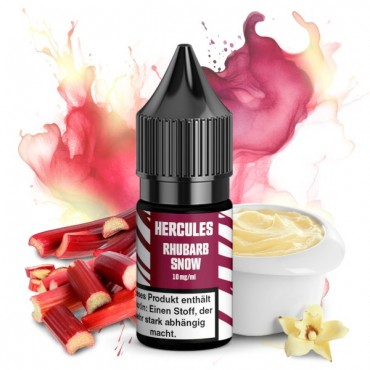 HERCULES Overdosed Rhubarb Snow Liquid 10ml - 10mg