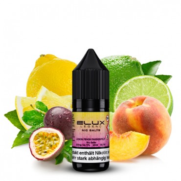 ELUX Liquid mit Nikotin Lemon Peach Passion 20mg/ml