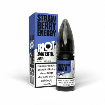 RIOT SQUAD Bar Edition STRAWBERRY ENERGY 20mg/ml - 10ml