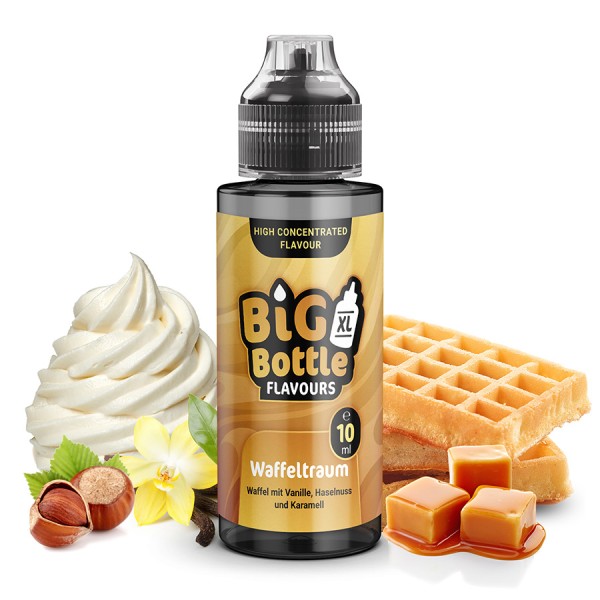 BIG BOTTLE Waffeltraum Aroma 10ml
