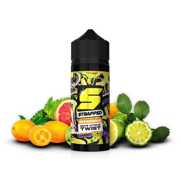 STRAPPED OVERDOSED Sour Citrus Twist Aroma 10ml