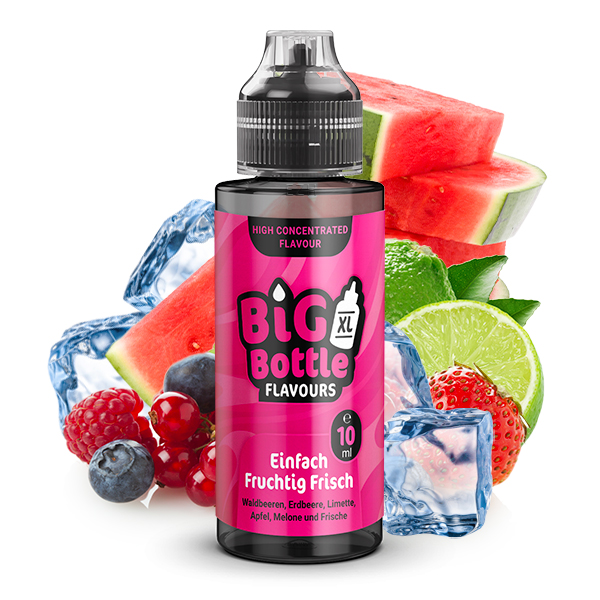 BIG BOTTLE Einfach Fruchtig Frisch Aroma 10ml