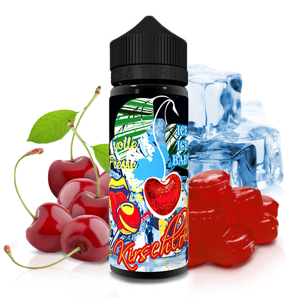 LÄDLA JUICE Volle Fresse Kirschlolli ON ICE Aroma 10ml