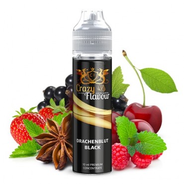Crazy Flavours DRACHENBLUT Black Aroma 10ml Longfill