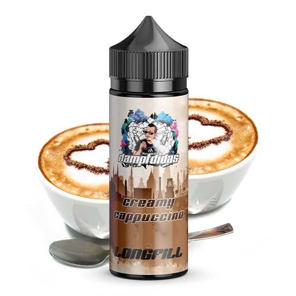 DAMPFDIDAS Creamy Cappuccino Aroma Longfill 10ml