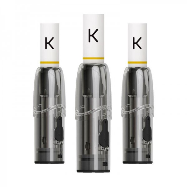 KIWI Pod inkl. Filter Tip (3 Stück je Packung) Schwarz
