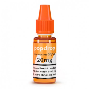 POPDROP Nikotin Shot 20mg 50/50 - 10ml