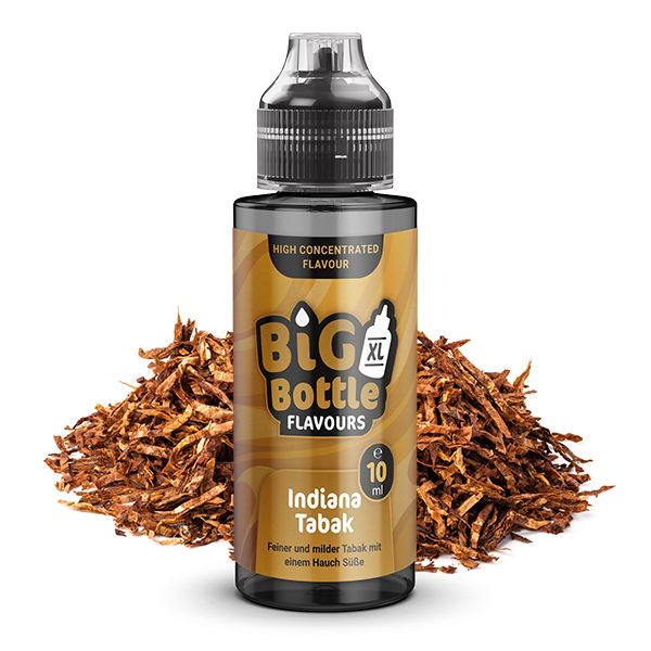 BIG BOTTLE Indiana Tabak Aroma 10ml