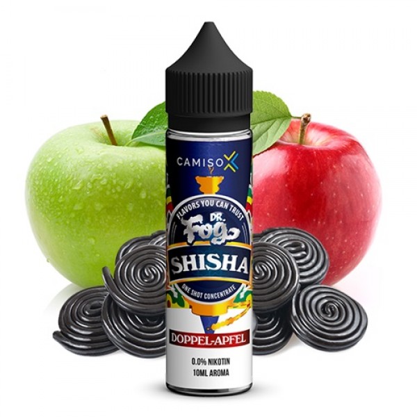 DR. FOG Shisha Doppel Apfel Aroma 10ml