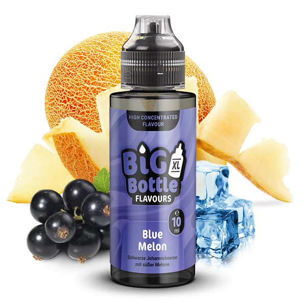 BIG BOTTLE Blue Melon Aroma 10ml Longfill