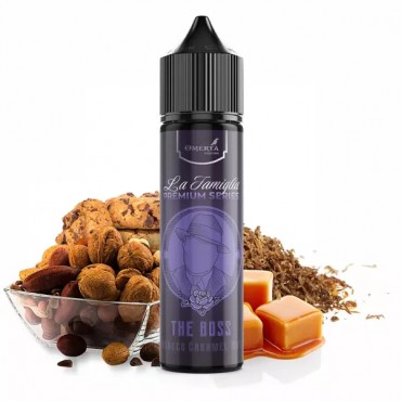 OMERTA Liquids La Famiglia The Boss Tobacco Caramel Nuts Aroma 10ml