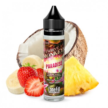 TWELVE MONKEYS Paradise Aroma 10ml Longfill