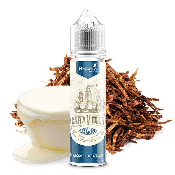 OMERTA Liquids Caravella Pipe Tobacco Custard Creme Aroma 10ml