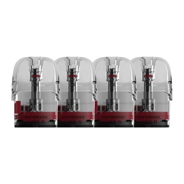 Vaporesso LUXE Q Mesh Pods mit Coil 0,8 Ohm 3ml 4 Stück