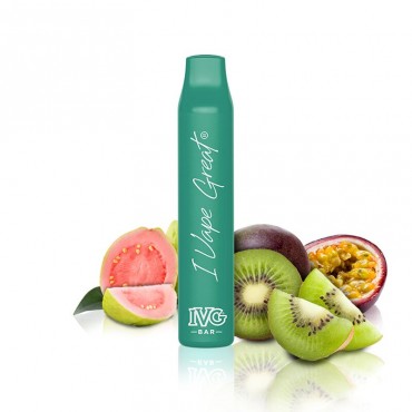 IVG BAR E-Zigarette Vape Pen Kiwi Passion Fruit Guava mit Nikotin