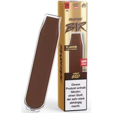 REVOLTAGE BAR Einweg E Zigarette Tobacco Gold mit Nikotin 20mg/ml