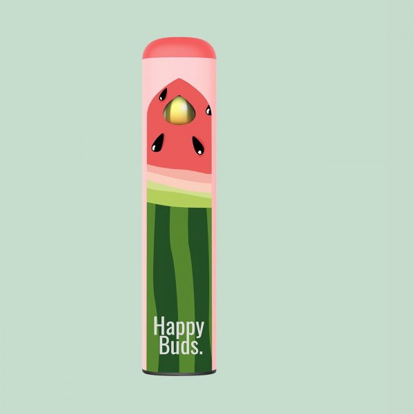 Happy Buds | CBD Vape Watermelon NIKOTINFREI