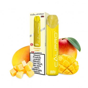 IVG Calipro Mango Lush E Zigarette mit Nikotin 7,50€ SALE