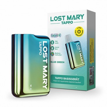 Lost Mary TAPPO Basisgerät Akku Blau Grün (Blue Green)