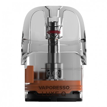 Vaporesso LUXE Q Mesh Ersatzpod mit Coil 0.6 Ohm 3ml - 4 Stück
