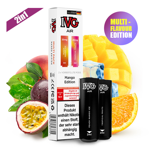 IVG AIR Pods Mango Edition 20mg/ml 2 Stück