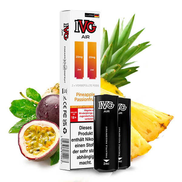 IVG AIR Pods Pineapple Passionfruit 20mg/ml 2 Stück