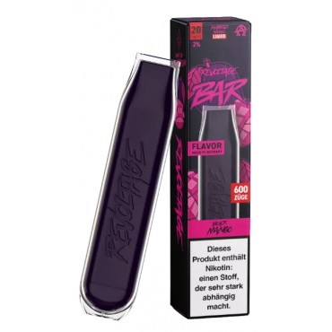 REVOLTAGE BAR E Zigarette Einweg mit Nikotin Black Mango 20mg/ml
