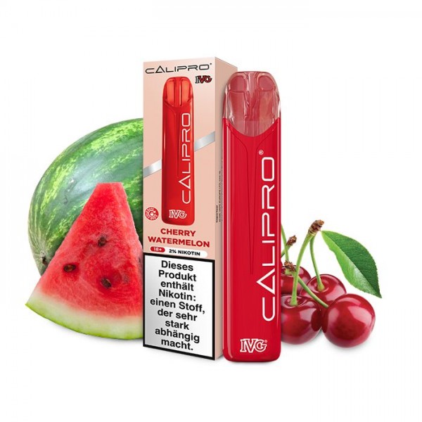 IVG E Zigarette mit Nikotin 20mg/ml IVG Calipro Cherry Watermelon