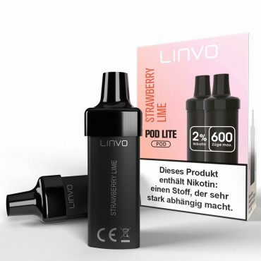 LINVO PODS Strawberry Lime 20mg/ml 2er Packung