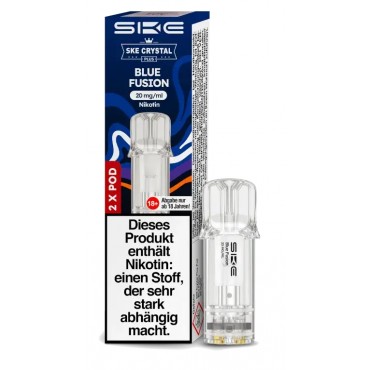 SKE CRYSTAL PLUS Pods Blue Fusion 20mg/ml 2 Stück