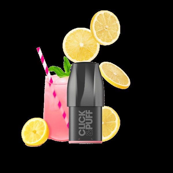 X-BAR Click & Puff Prefilled Pod 20mg/ml - Pink Lemonade