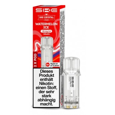 SKE CRYSTAL PLUS Watermelon ICE 20mg/ml 2 Stück