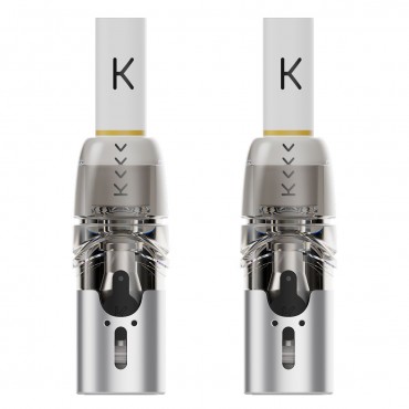 KIWI 2 Pod inkl. Filter Tip 2 Stück je Packung Transparent