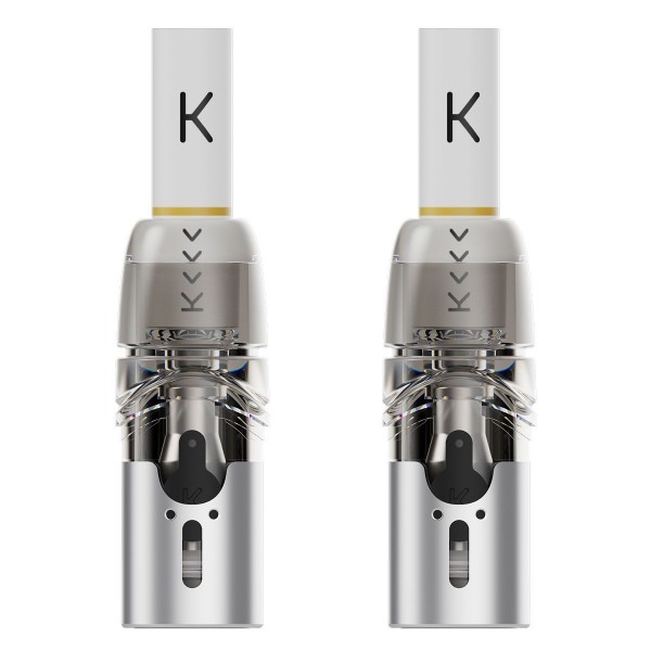 KIWI 2 Pod inkl. Filter Tip 2 Stück je Packung Transparent