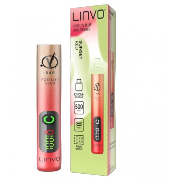 LINVO Pod Lite PLUS Akku E Zigarette | Rot