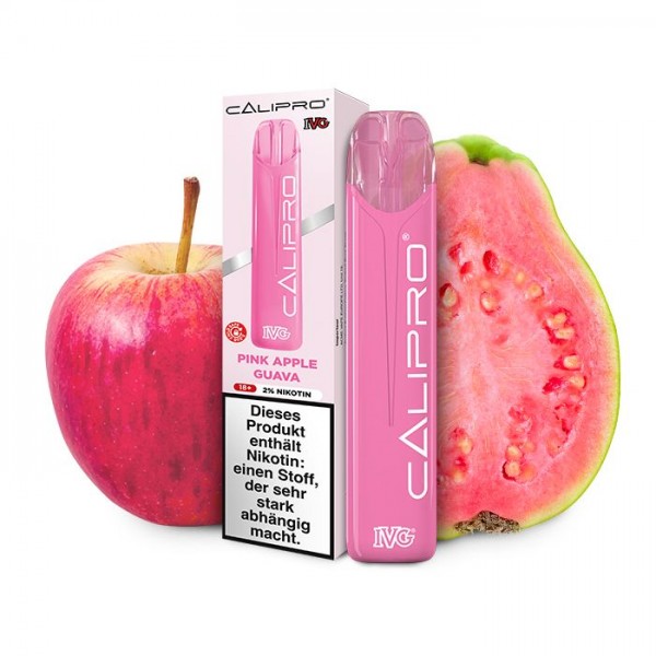 IVG Calipro E Zigarette mit Nikotinsalz 20mg/ml Pink Apple Guava | 7,50€