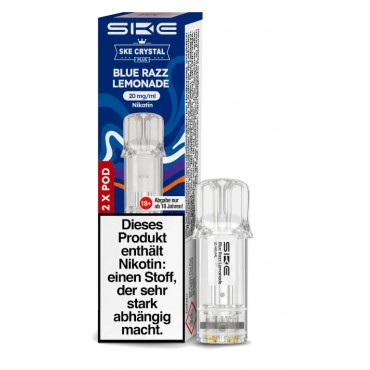 SKE CRYSTAL PLUS Pods Blue Razz Lemonade 20mg/ml 2 Stück
